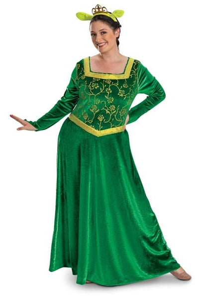 Women's Deluxe Shrek Fiona Costume Dress - US 8148