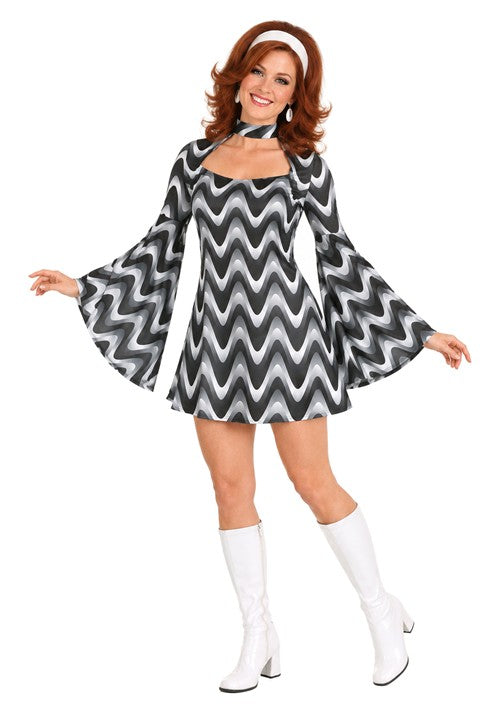 Silver Queen Disco Costume for Women - US 8896