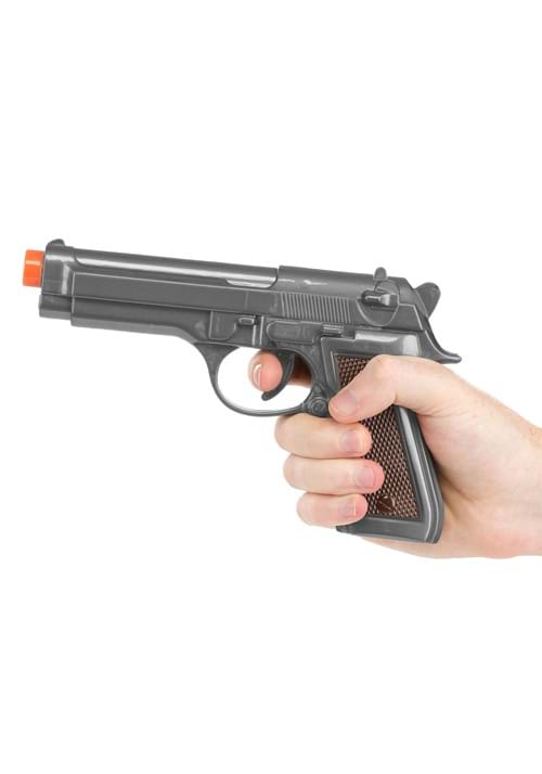Silver Costume Toy Gun Accessory - US 0011