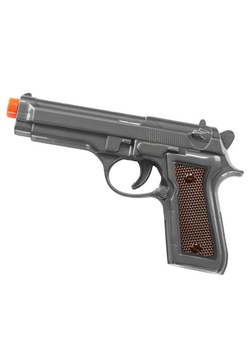 Silver Costume Toy Gun Accessory - US 0011