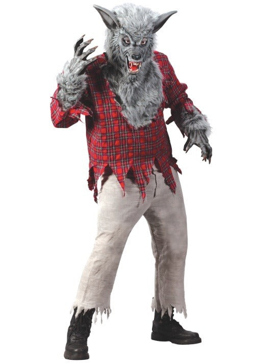 Silver Werewolf Men's Costume - US 7495