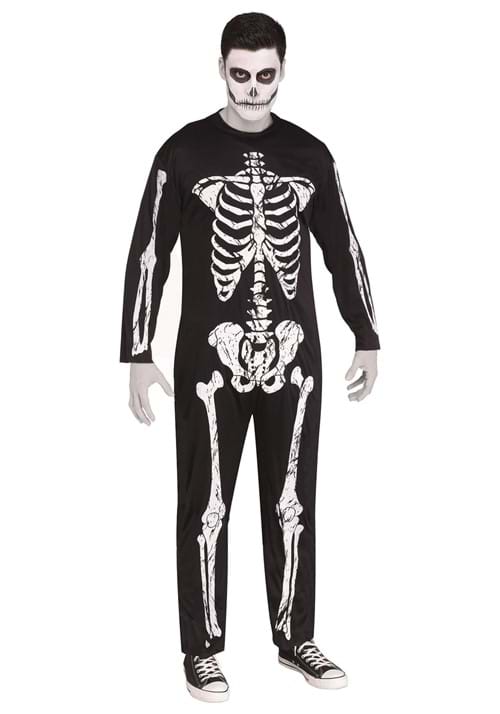 Skeleton Jumpsuit Costume for Adults - US 2262