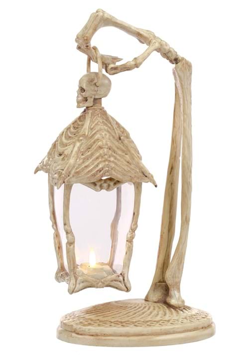 17-Inch Light Up Skeleton Crew Lantern Decoration - US 3361