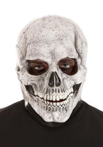 Adult White Skeleton Full Face Costume Mask - US 9303