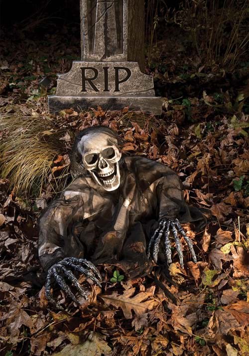 Skeleton Grave Breaker Decoration - US 7028