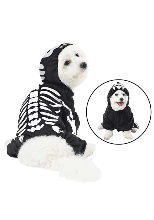 Skeleton Costume For Pets - US 5076