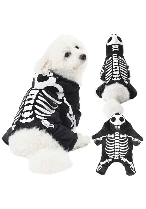 Skeleton Costume For Pets - US 5076