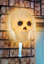 Complete Skull Porch Light Cover or Wall Halloween Decoration - US 1700