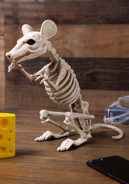 11-Inch Skeleton Rat Decoration - US 1244