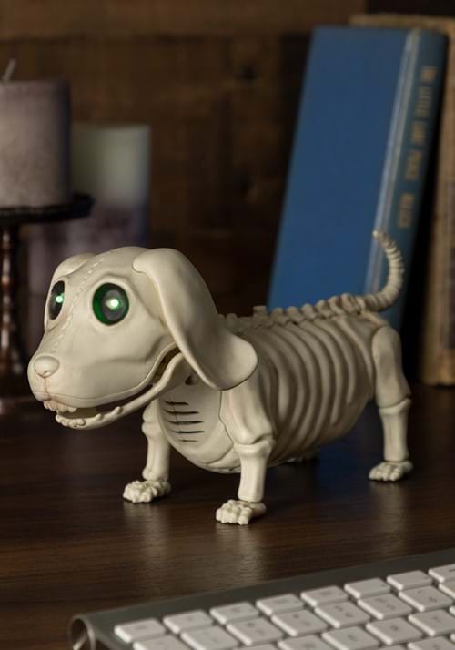11-Inch Doggy Bones Halloween Skeleton Decoration - US 9784