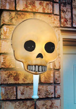 13-Inch Jawless Skull Porch Light Cover or Wall Decoration - US 5652