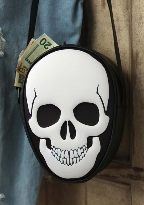 White Skull Costume Bag - US 4327