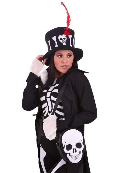 White Skull Costume Bag - US 4327