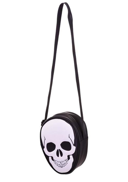 White Skull Costume Bag - US 4327