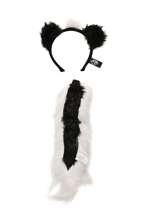 Adult Skunk Ears & Tail Set - US 0080