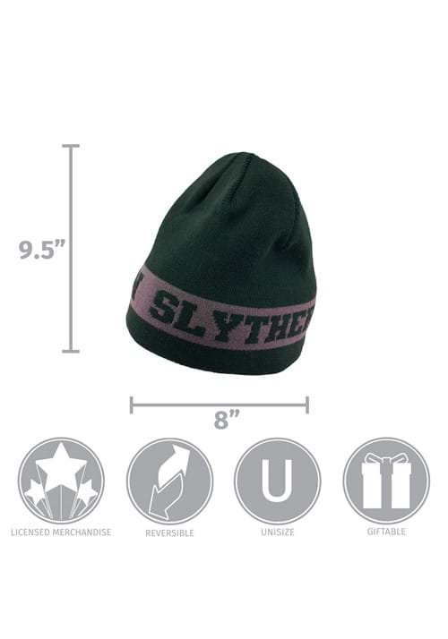 Slytherin Reversible Warm Knit Beanie - US 0000