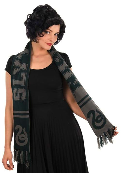 Reversible Harry Potter Slytherin Knit Scarf - US 7912