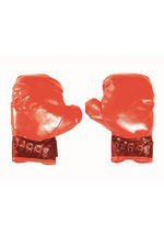 Small Red Boxing Costume Gloves - US 4491