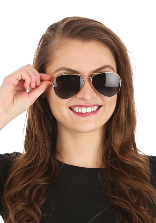 Smoky Aviator Sunglasses - US 6825
