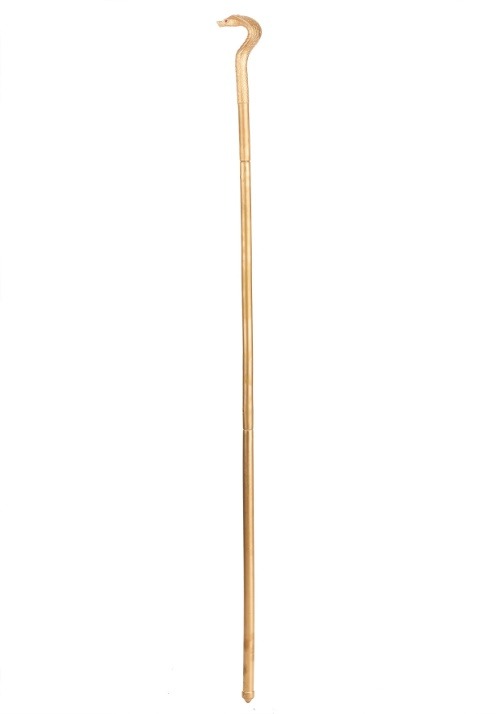 Gold Accessory Serpent Staff - US 0797