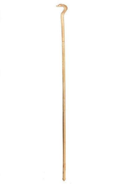 Gold Accessory Serpent Staff - US 0797
