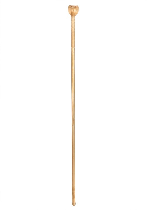 Gold Accessory Serpent Staff - US 0797