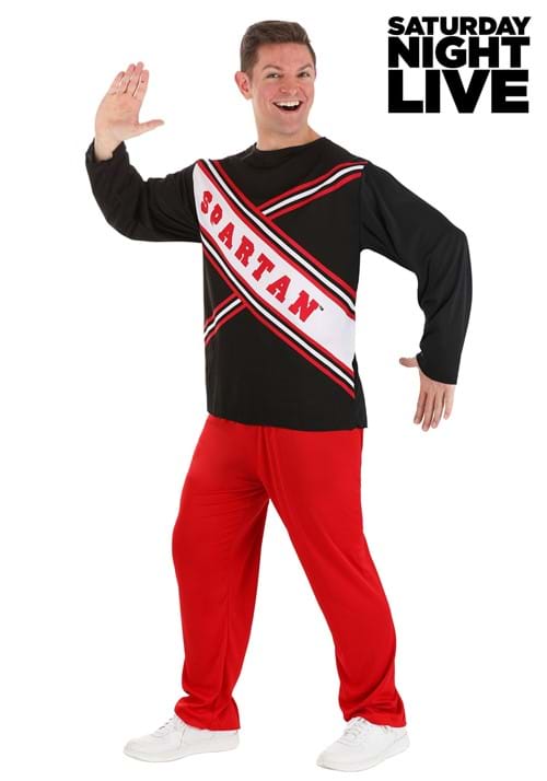 Saturday Night Live Spartan Male Cheerleader Costume for Men - US 9094