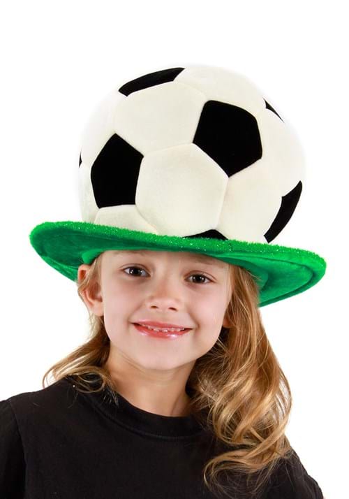 Adjustable Soccer Ball Costume Hat - US 5432