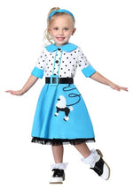 Girl's Sock Hop Cutie Toddler Costume Dress - US 6315