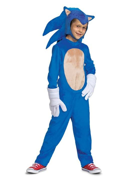 Sonic 2 Deluxe Sonic Movie Costume for Kids - US 2963