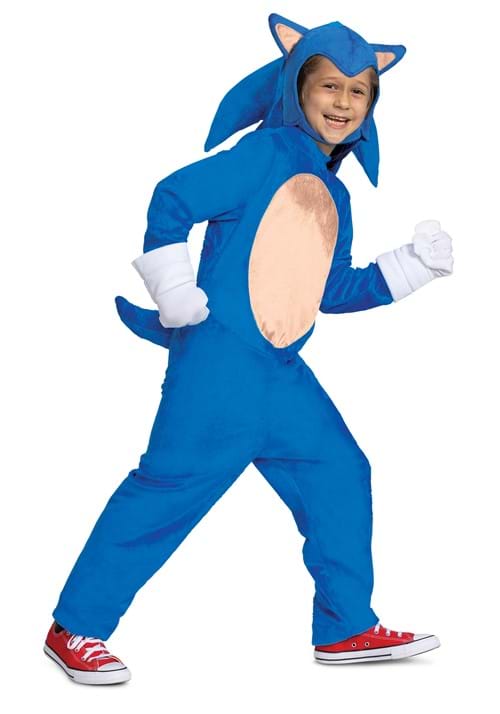 Sonic 2 Deluxe Sonic Movie Costume for Kids - US 2963