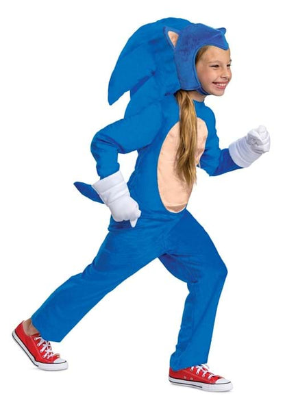 Sonic 2 Deluxe Sonic Movie Costume for Kids - US 2963