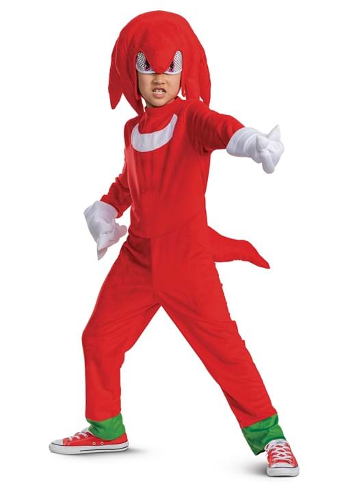 Sonic 2 Knuckles Deluxe Costume for Kids - US 1585