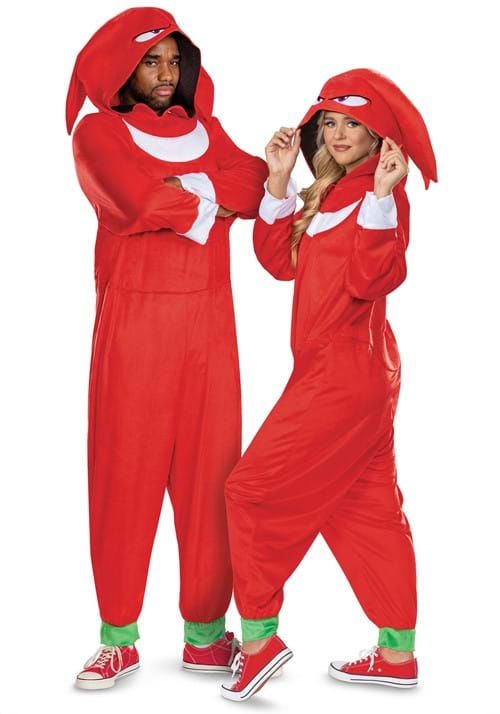 Sonic the Hedgehog Knuckles Costume for Adults - US 2753