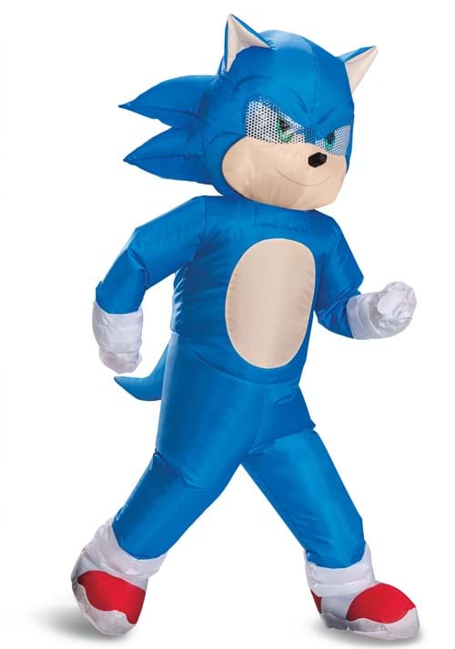 Inflatable Sonic the Hedgehog Costume for Kids - US 5148