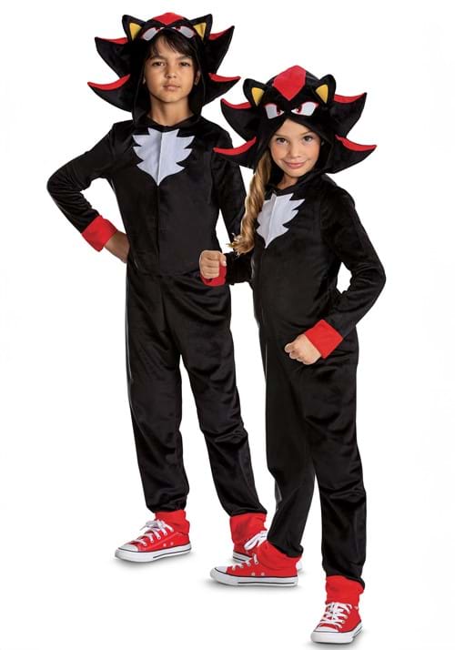 Sonic the Hedgehog Shadow Costume for Kids - US 0544