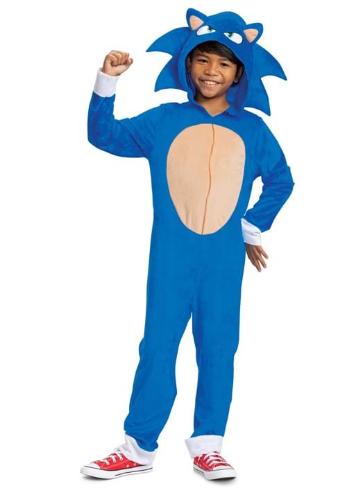 Sonic Movie 2 Hedgehog Costume for Kids - US 7070