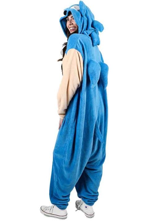 Adult Sonic the Hedgehog Cosplay Union Suit - US 3586