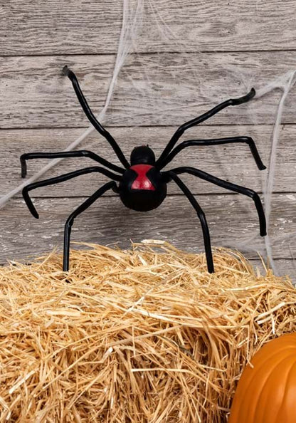20-Inch Black Widow Spider Prop Decoration - US 1089