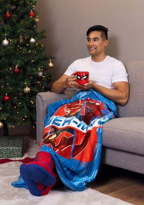 Spider-Man Boot Adult Slippers - US 6893