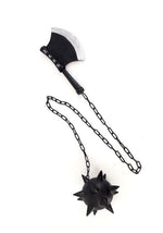 82.65" Demon Slayer Stone Hashira Gyomei Himejima Cosplay Spiked Flail Axe Chain - US 4424