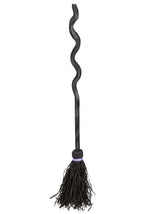 Witch Broom with Spiral Staff - US 6111