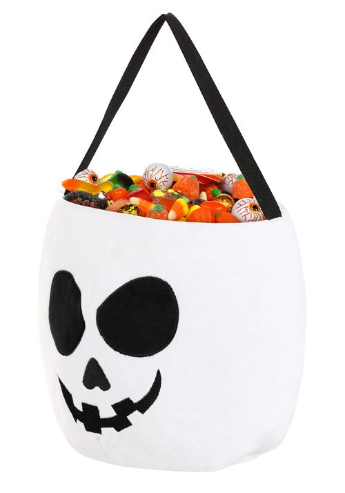 Spooky Skull Halloween Treat Bag - US 6124
