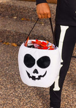 Spooky Skull Halloween Treat Bag - US 6124