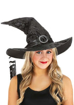 Women's Spooky Witch Costume Hat - US 2382