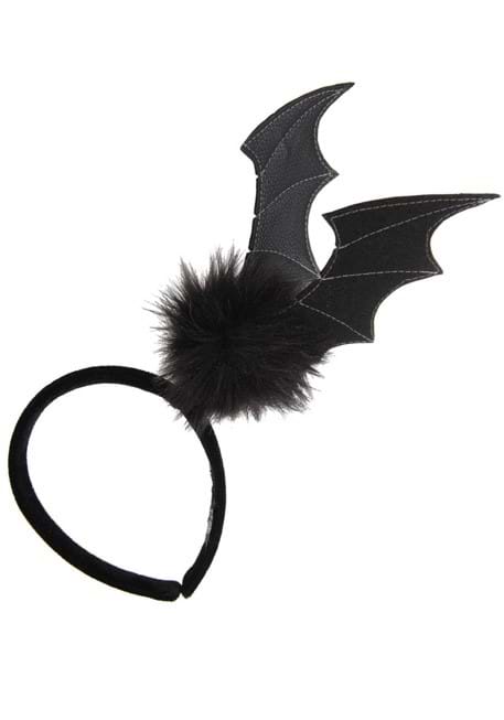 Black Bat Springy Headband Costume Accessory - US 5413