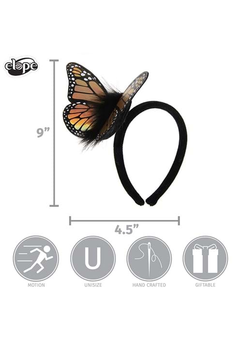 Springy Butterfly Headband Costume Headband Accessory - US 2545