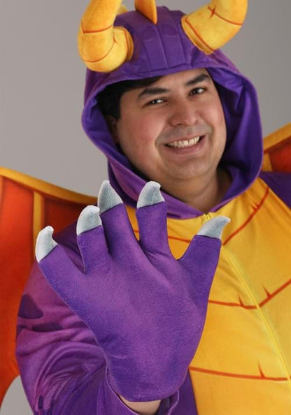 Spyro the Dragon Plus Size Costume Jumpsuit for Adults - US 2869