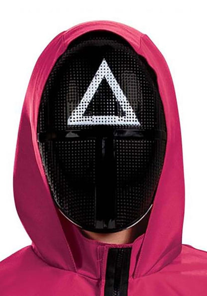 Squid Game Triangle Guard Adult Costume Jumpsuit - US 3568