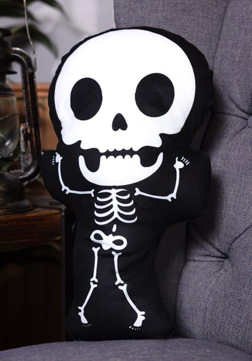 17-Inch My Squishy Skeleton Plush Pillow - US 3162